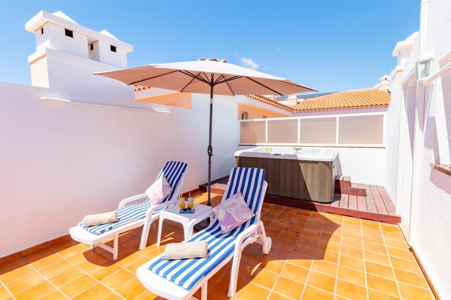 Penthouse Apt With Jacuzzi By Dream Homes Tenerife Puerto de Santiago  Exterior foto