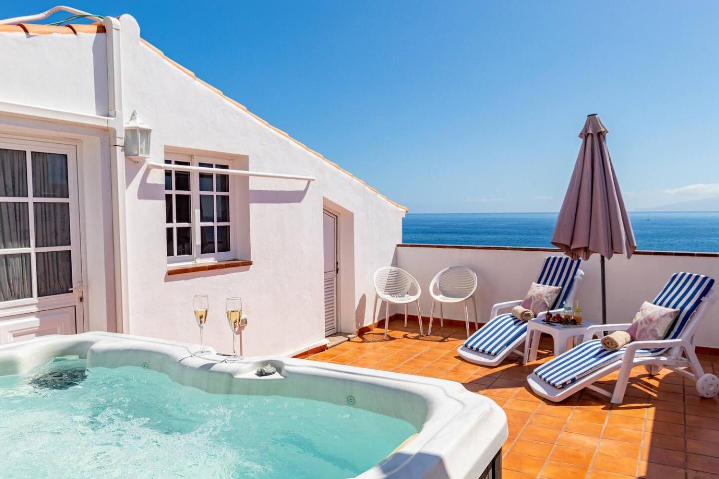 Penthouse Apt With Jacuzzi By Dream Homes Tenerife Puerto de Santiago  Exterior foto