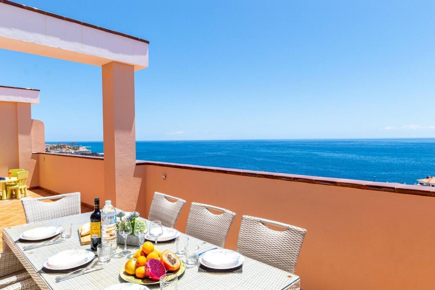 Penthouse Apt With Jacuzzi By Dream Homes Tenerife Puerto de Santiago  Exterior foto