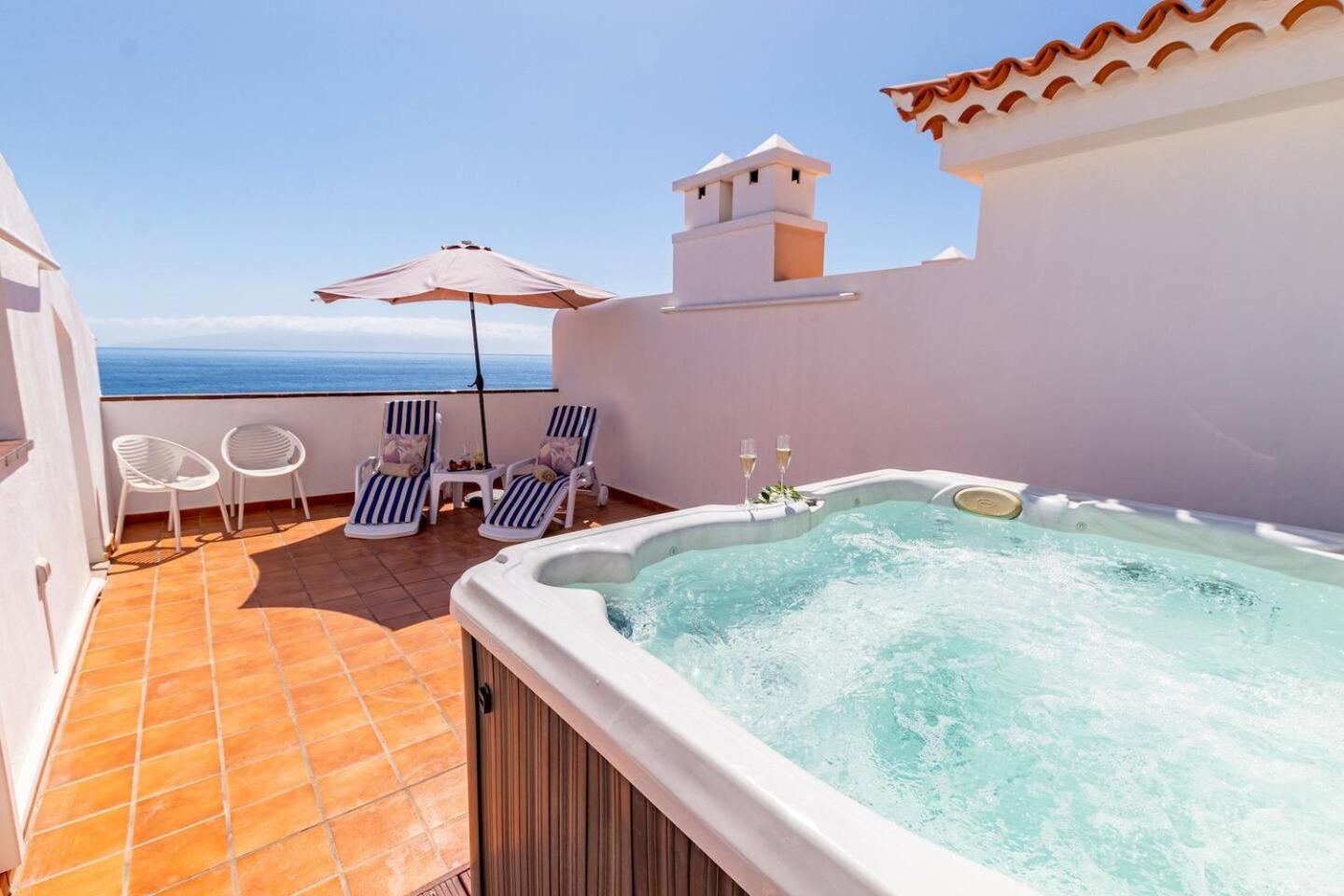 Penthouse Apt With Jacuzzi By Dream Homes Tenerife Puerto de Santiago  Exterior foto